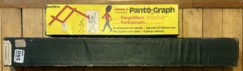 2 Pcs Vintage 21' Wooden Keuffel & Esser Co. Pantograph, In Original Box With Instructions & 6' Other