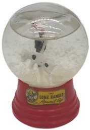 Vintage Lone Ranger Collectible Miniature Snow Globe, 3' Diam. X 4.25'H