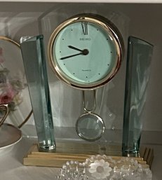 Seiko Quartz Mantle Clock, 10'H