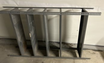 Metal Shelving Rack, 42' X 15' X 75'H