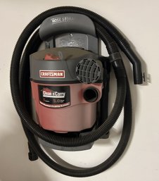 Craftsman Wall Mounted Clean & Carry Shop Vac Approx. 24' X 30'H