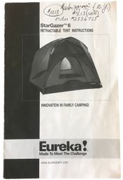 Eureka Star Gazer Tent, Used Once, Storm Shield