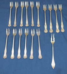 Lot Of Varied Small Sterling Forks - Weight 7.42ozt