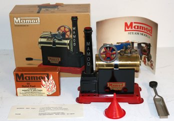Mamod SP1 Steam Engine - In Original Box - Unfired - With Accessories