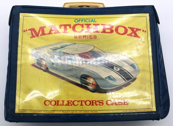 1968 Matchbox Collector's Box With Approximately 52 Vehicles Included