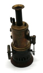 Antique Weeden No. 20 Vertical Steam Engine With Flywheel
