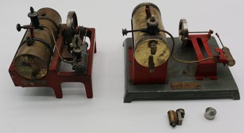 Two Weeden Toy Steam Engines - In Need Of Work And/or Parts - Model 14 & Model 902