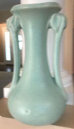 Turquoise Mcoy Double Handles Vase