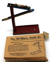 No. 58 'Bizzy Andy' Jr. - Automatic Marble Toy With Box