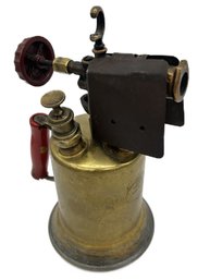 Vintage Brass Blow Torch No. 144A Clayton & Lambert BL9, 11.5'H