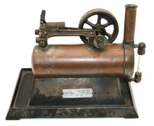 Empire Electrically Heated Steam Engine On CI Base - Patent Date Jan 25, 1921 - Marked 'E1' On Base