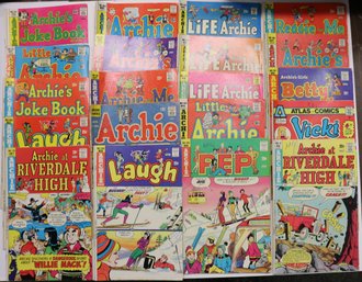 Lot Of 50 Comic Books From The Archie Series