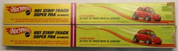 1969 Mattel Hot Strip Track - Total Of Fifty Feet In Two Boxes