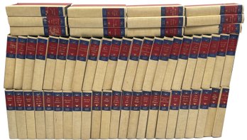 58 Books By Zane Grey, Overall Very Nice Condition, All Same Bindings, No Jackets, 1930s-1970s