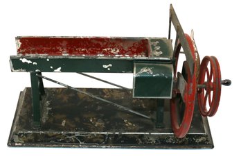 Vintage Steam Engine Accessory - On Tin Base