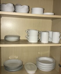 3 Shelves - White Everyday Tablewares