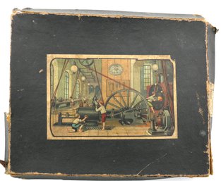 Original Box From Ernst Plank Co. - Model 220 Steam Engine - Needs Restoration