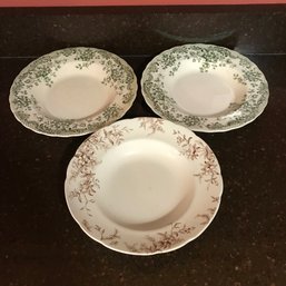 3 Pcs - Vintage China Bowls