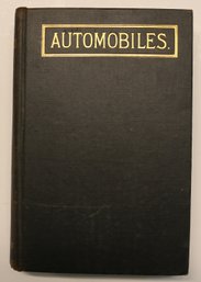 1905 Book: 'Self Propelled Vehicles And Automobiles' By Homans