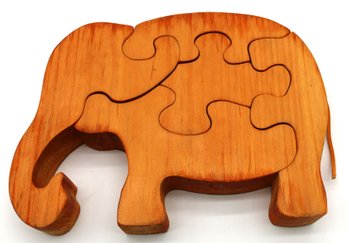 Wood Elephant Puzzle 11' X 8'