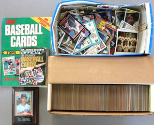 Lot Of Assorted Sport Cards And Two Reference Books