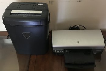 2 Pcs - HP Desk Jet D4260 Printer & Shredder