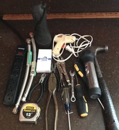 Assorted Hand Tools & Work Essentials