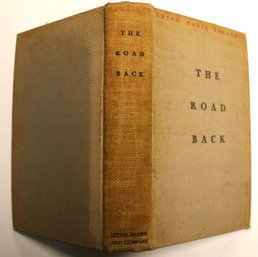 1931 Book 'the Road Back' Erich Maria Remarque - First United States Edition