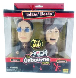 Vintage New Unopened Talkin' Heads The Osbourne Family Ozzy & Sharon