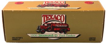 ERTL Texaco 1930 Diamond 'T' Tanker Truck Bank, In Original Box