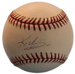 Autographed Baseball Kevin Youkilis, Boston Red Sox  (In Plastic Case)