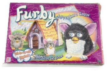 Vintage 1999 Furby Adventure Game In Original Box, 16' X 10.5' X 1.5'H (Box Shows Wear & Tear)