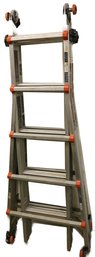Little Giant Folding Extension Ladder