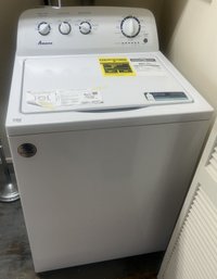 Newer Amana Clothes Washer, 27' X 25.5' X 44'H