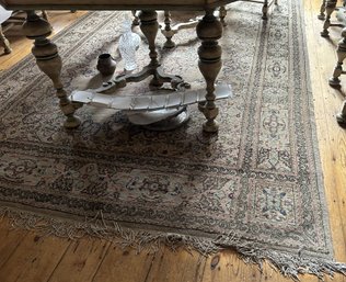 Antique Oriental Carpet, Sun Struck Yet Overall Good Condition, 84' X 131'L