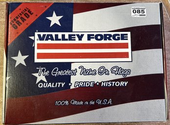 Proudly Flown American Flag, 5' X 8' Nylon, In Original Box