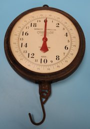 Vintage Hanging Scale By Chatillon, NY - 60 Lb Capacity