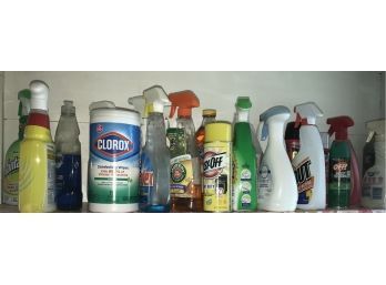 Lot Various Cleaning Products