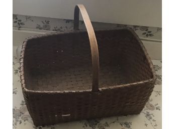 Split Ash Handled Basket