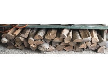 Stack Of Dry Seasoned Firewood
