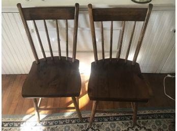 Set Of 4 PineChairs