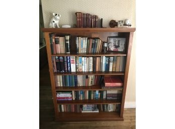 5-Shelf Wooden Bookcase