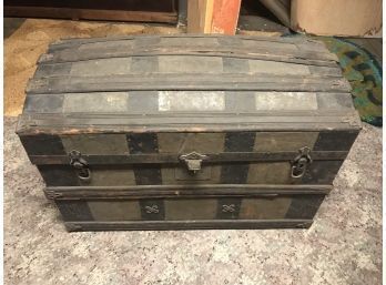 Dome Top Wooden Trunk