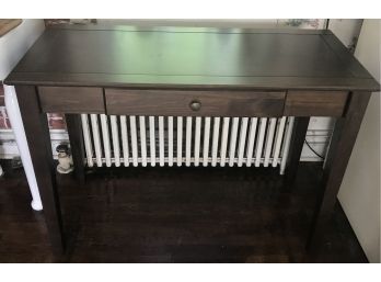 Single Drawer Dark _Pine Kitchen Table
