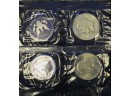 Uncirculated Eisenhower Silver Specimen Dollars - 1971-S & 1974-S - US Mint Packaging