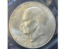 Uncirculated Eisenhower Silver Specimen Dollars - 1971-S & 1974-S - US Mint Packaging