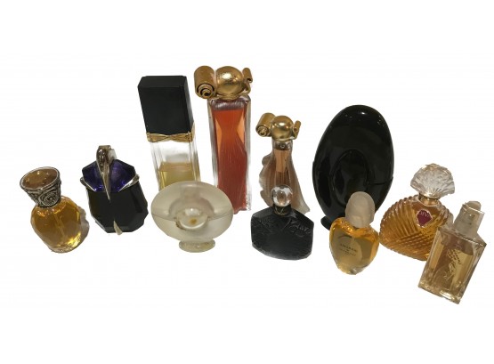 Collection Of 11 Perfume Bottles