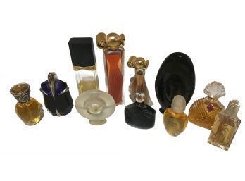 Collection Of 11 Perfume Bottles