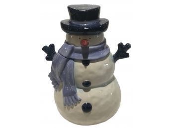 Classic Frosty The Snowman Ceramic Cookie Jar