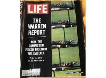 IMPORTANT Collection 1961-1965 Life Magazines, Look Magazines & Newspaper Kennedy Assasination